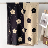 Retro Floral Cashmere Shawl Scarves