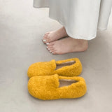 Rhea Faux Fur Lamb Plush Flats