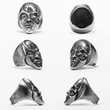 Skull Joker Mask Ring