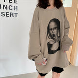 Rollipop Mona Lisa Sweatshirts - 2 Colors watereverysunday