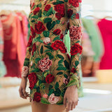 Rosalie Embroidery Mini Dress watereverysunday