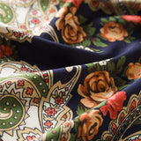 Russian Vintage Floral Silk Scarf - 6 Styles watereverysunday