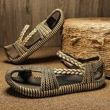 Njeri Unisex Rope Look Gladiator Sandals