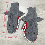 Shark Bite Knit Mittens