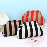 Emela Stripe Knit Day Clutches