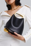 Aurelia Sculptural Top Handle Bag