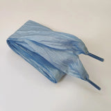 Ombre Wide Silk Bow Shoelaces
