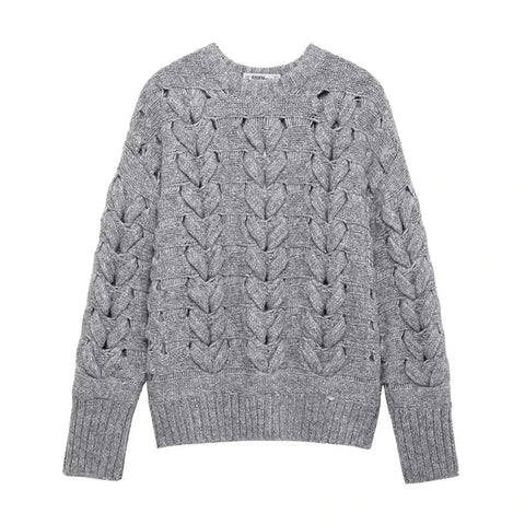 Frida Braided Effect Sweater