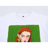 Zinnia Fashion Illustration Graphic Tee