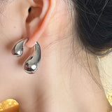 Gloria Double Sided Water Drop Earrings