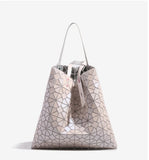Celeste Geometric Tile Tote Bag