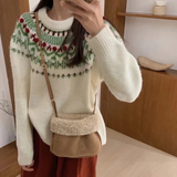 Saddie Vintage Fair Isle Sweaters