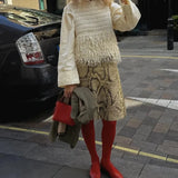 Teomi Snakeskin Print Pencil Skirts