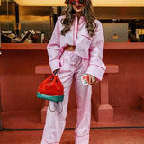 Samara Pink Pajama Style Set