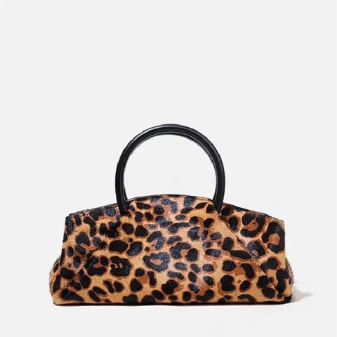 Devie Chic Leopard Mini Satchel Bag