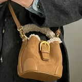 Paige Sherpa Bucket Mini Tote