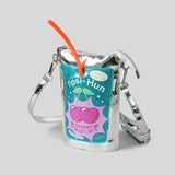 Fun Cherry Martini Straw Purse Bag