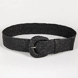 Casual Wide Woven Safari Belts