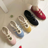 Fiona Double Band Satin Ballet Flats