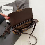 Damian Golden Lock Flap Bag