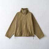 Gesine Funnel Neck Cropped Sport Jacket