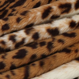 Zuri Faux Leopard Fur Half Coat