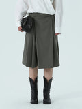 Maya Irregular Pleated Skorts