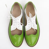 Arwen Handmade Cut Out Oxford Brogue Shoes