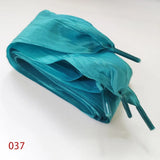 Ombre Wide Silk Bow Shoelaces