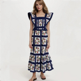 Miranda Butterfly Sleeve Boho Dress