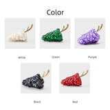 Sereia Acrylic Grape Cluster Evening Clutch