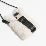 Kith Mini Faux Fur Phone Pouch
