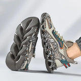 Reagan Swirl Prints Breathable Vulcanized UNISEX Sneakers