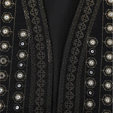 Catori Sequin Embroidery Boho Vests