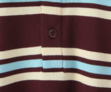 Bessie Casual Striped Polo T-shirts