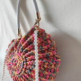 Cecille Conch Crochet Bag - Mosaic