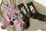 Fairy Tale Animal Prints Socks
