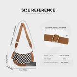 Nes Checkerboard Saddle Bag