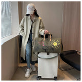 Pillo Canvas Graphic Print Duffle Bag