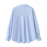 Herin Basic Oversized Dress Shirts