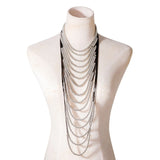 Francis Beaded Waterfall Bib Necklace