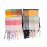 Lilith Plaid Cashmere Wool Scarves