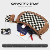 Nes Checkerboard Saddle Bag