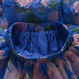 Veronica Spring Floral Prints Tiered Skirts