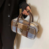 Maya Plaid Bowling Bags