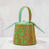 Rubie Colorful Sequin Bow Knot Barrel Totes