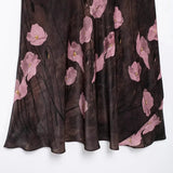 Erin Pink Floral Printed Midi Skirt