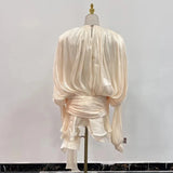 Deena Ruffle Chiffon Mini Dress