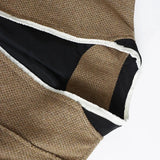 Jules Sporty Stripe Woolen Knit Blazer