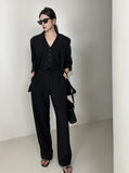 Casey Cropped Blazer Vest